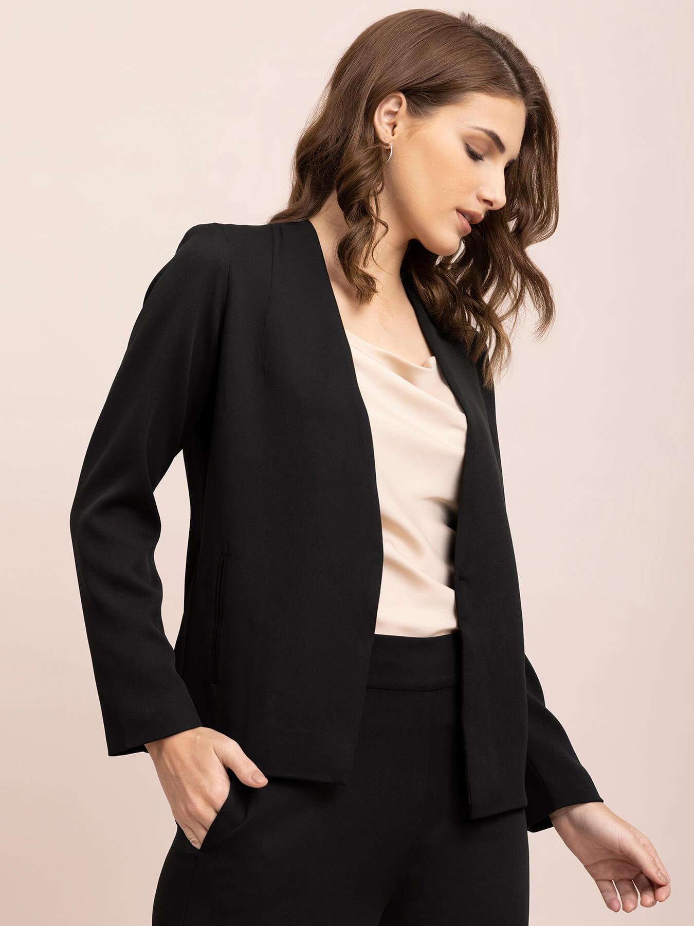 Solid Formal Jacket - Black| Formal Jackets