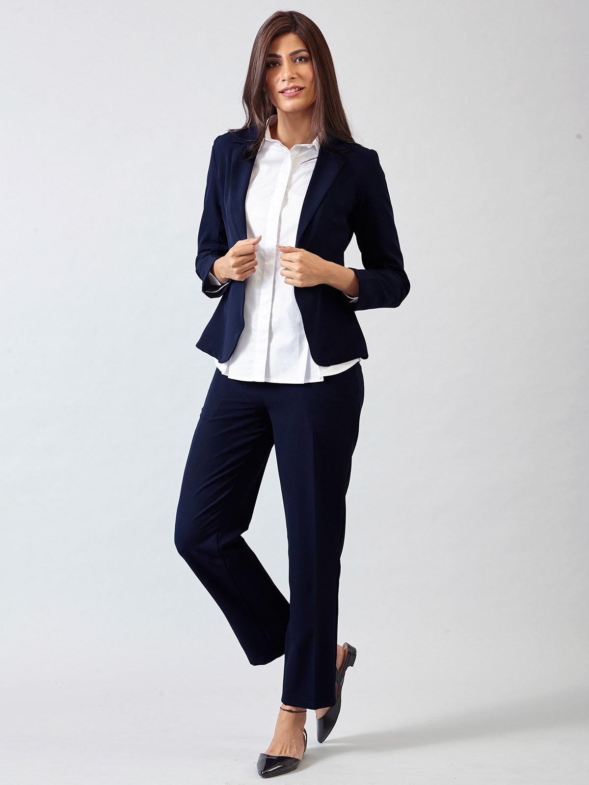 Essential Work Trousers- Navy| Formal Trousers